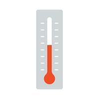 Temperature Scale. illustration isolated on white background, flat design vector