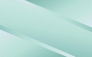 Minimal geometric background. Mint green elements with gradient. vector