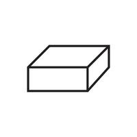 cube icon design vector