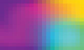 Abstract and colorful pixel background design vector