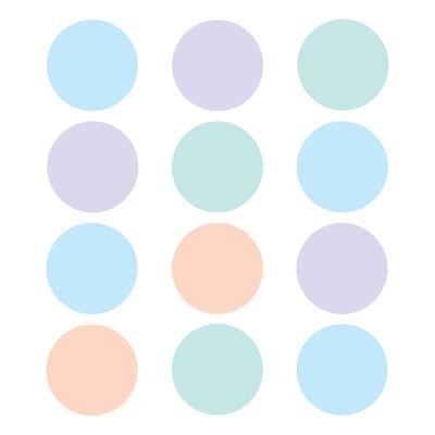 Abstract color palette banner stunning collection on a white