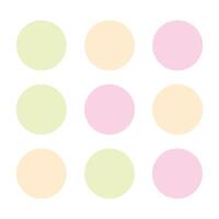 Abstract color palette banner stunning collection for your design vector