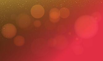 Realistic bokeh background design vector