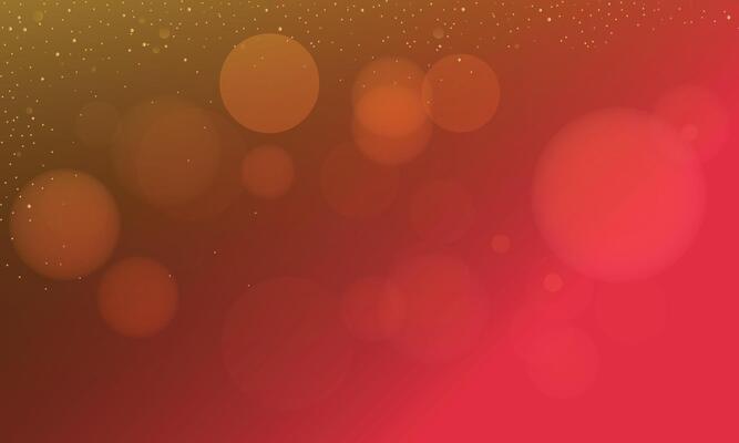 Realistic bokeh background design