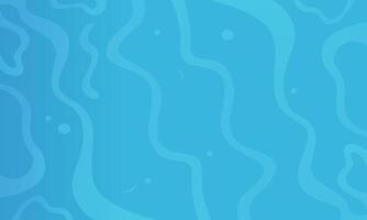 Blue water surface and slight waves Natural pattern abstract background vector