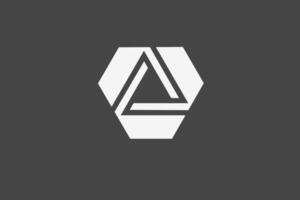 Triangle geometric abstract vector