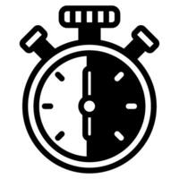 Timer Time and Date icon illustration vector