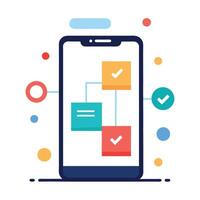 Finished Sign for User Interface Design vector