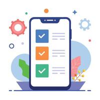 Completed Status Symbol for UI Design vector