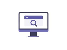 Web Search Functionality Page vector