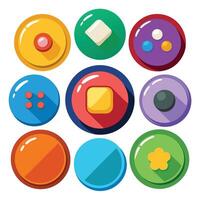 Ultimate Button Pack for Websites vector