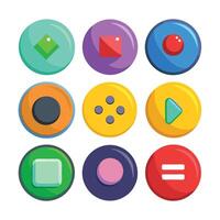 Website Button Compilation vector