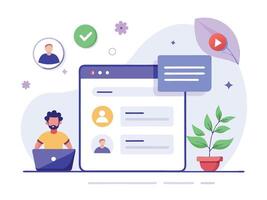 Wireframe Diagram for Sign Up and Log In vector