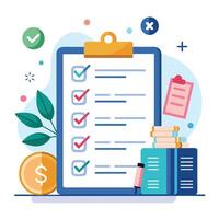 Personal Finance and Savings Management Design vector