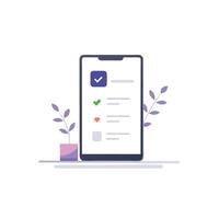 Completed Status Symbol for UI Design vector