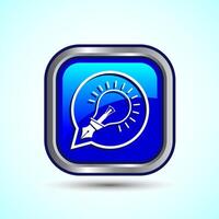 Tips Icon Button Design Illustration Tips And Tricks Icon5 vector