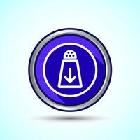 Low Sodium Icon Button Design2 vector
