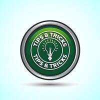 Tips Icon Button Design Illustration Tips And Tricks Icon8 vector