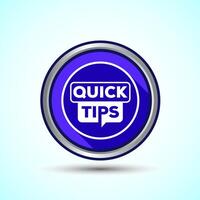 Tips Icon Button Design Illustration Tips And Tricks Icon10 vector