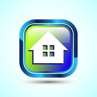 Home Icon Button Design Illustration, Main Page Icon For Mobile and Web4 vector