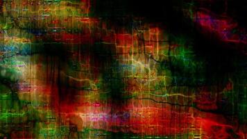 Vibrant Abstract Technology Background with Flowing Digital Grids video