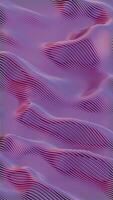 Mesh Waves Undulating Grid Patterns in Soft Purple video