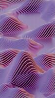 Waves of dynamic waveforms with effects, creating a visually rhythmic and harmonious composition video