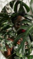 Captivating Foliage Immersion A Moody of Nature s Tapestry photo