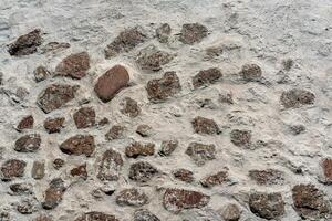 Texture of an old antique stone wall. Background for design. photo