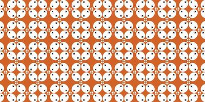 Batik kawung with brown color in the background, illustration for design elements. vector