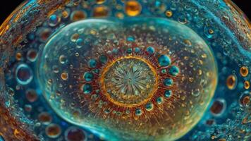 A pristine cell background, laboratory, mitochondria, cell division. photo