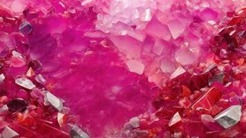 Abstract pink mineral arrangement background, Rare high quality. photo