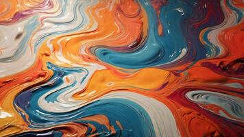abstract colorful acrylic paint background. photo