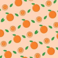 Orange wrapping paper concept for printing. vector