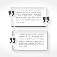 Frames with quotes for your text vector