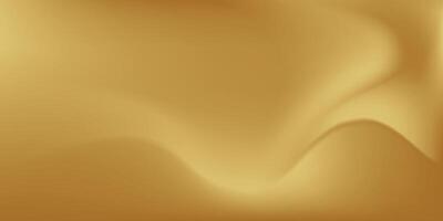 Gold abstract blurred gradient background. illustration. vector
