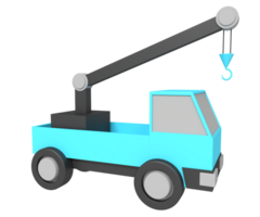 Pickup with tools for lifting large and heavy objects png