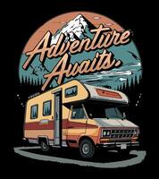 adventure audits t-shirt design vector