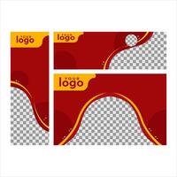 red galaxy abstract background template vector