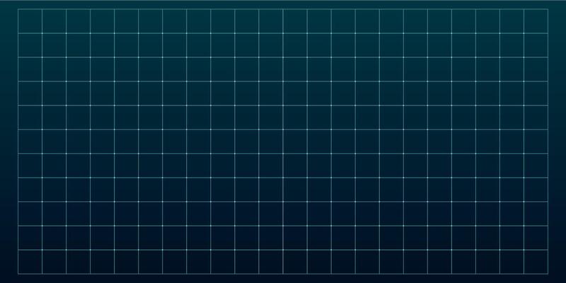 Hud grid game panel. Graph with dots, lines. Digital screen interface display, electronic grid for futuristic user system.GUI digital hi tech visor backdrop template
