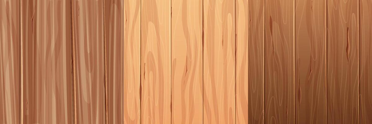 Set wood templates annual rings texture top view surface. Tree material, plank or panel. Stamp of tree trunk natural timber.