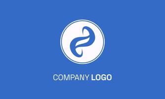 Unique and artistic abstract infinity logo design for innovative tech startups and creative brand identities vector