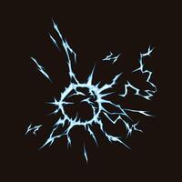 lightning power beam energy effect vector