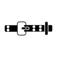 belt icon on white background vector