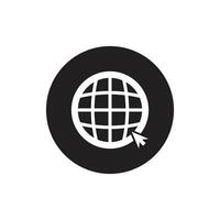 Website Click Icon vector