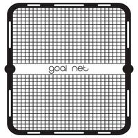 soccer goal net background vector