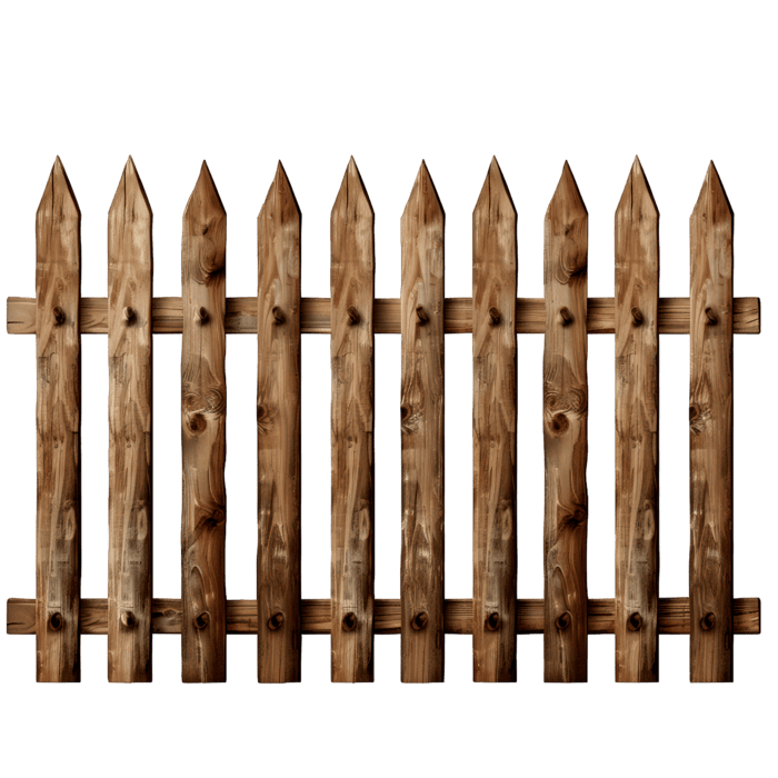 White Picket Fence PNGs for Free Download