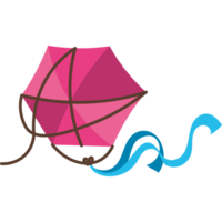 paper kite flying cartoon png