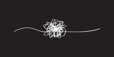 Random scribble shape. Chaotic doodles. Illustration for artistic designs. vector