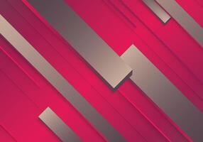 Luxury stripes ovelapping layer with stripes background. vector